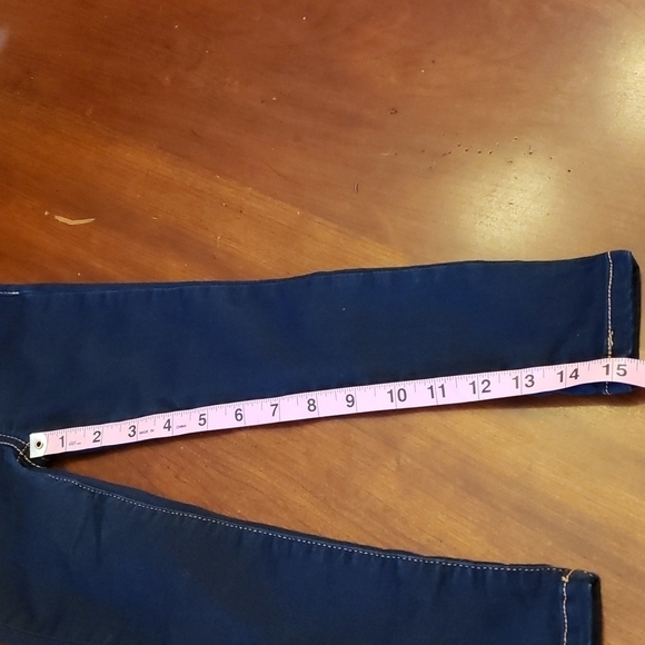 Dkny Jean Jeggings Dark Wash Like New EUC sz 4 - Picture 10 of 11